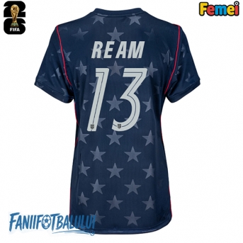 Statele Unite Tim Ream #13 Echipament de Fotbal Replică Mondial 2026 Femei Deplasare
